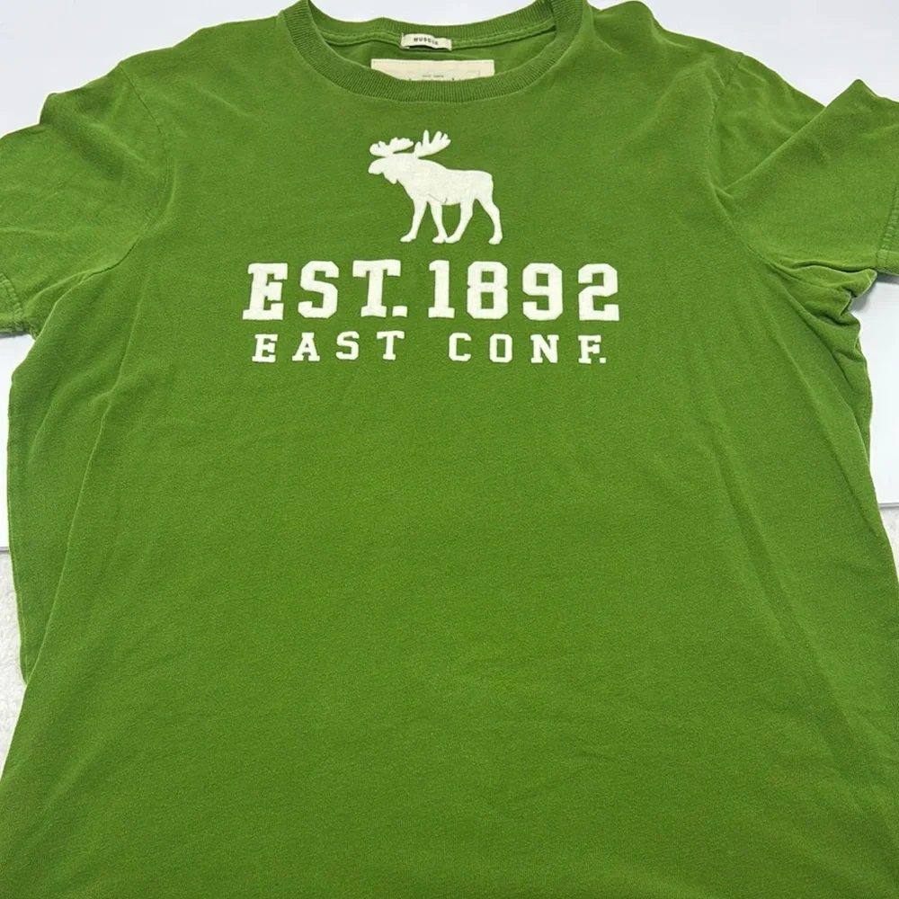 Abercrombie & Fitch Green Muscle Tee - Picture 1 of 4